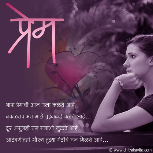 Marathi Kavita - भाषा प्रेमाची 